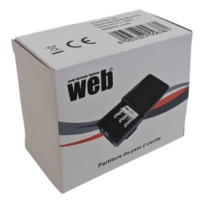 Répartiteur à 2 sorties pour distribution de signal TV satellite, connecteur coaxial - Product Image 4