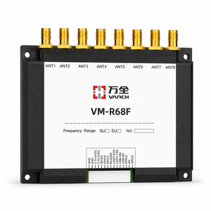 โมดูลเครื่องอ่าน RFID UHF แบบ 8 พอร์ต รุ่น VM-R68F ความถี่ 860-960MHz วัสดุ ABS 8 ช่อง สำหรับควบคุมการเข้าออกด้วยบัตร - Product Image 1