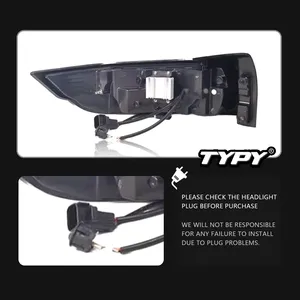 Feux arrière de voiture TYPY pour Land Rover Evoque 2012-2018, feux de jour à LED, 12V, mise à niveau de rétrofit - Product Image 4