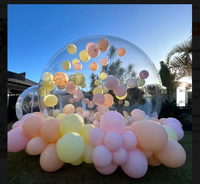 Ventes d'usine, dômes gonflables transparents en PVC imperméables pour enfants, tentes à bulles, châteaux gonflables pour fêtes