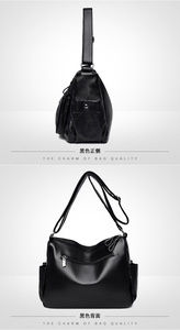 New Fashion Large Capacity Handbag Women Soft Leather Shoulder Bag Crossbody Luxury Women's Bag - Product Image 3