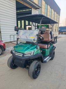 Voiturette de golf électrique tout-terrain 4 places à double usage pour stations balnéaires et terrains de golf - Product Image 2