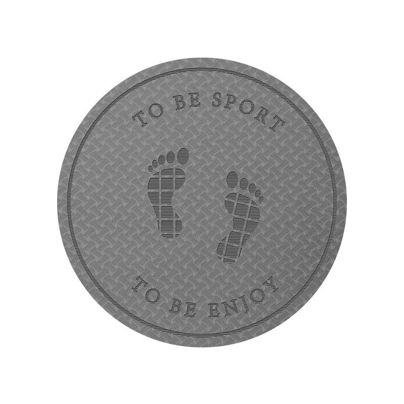 Diamètre 58cm, épaisseur 0,6cm, violet