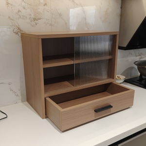 Trung quốc đồ nội thất nhỏ QD-MF-1002 nhà bếp bằng gỗ Tủ cà phê E0 bảng hạt tủ bên bàn lưu trữ cốc đồ nội thất nhà - Product Image 1