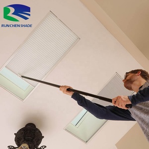 Hoàn hảo phù hợp với bespoke nhiệt Viện xếp li tổ ong cửa sổ mái Rèm điện tử - Product Image 4