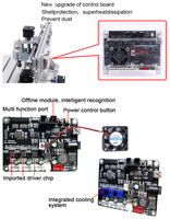 Mini CNC Router 3018 Max Desktop 3 Axis Mesin Penggiling PCB Pengukir Laser untuk Kayu Kulit Kertas Hadiah Kustom Baru