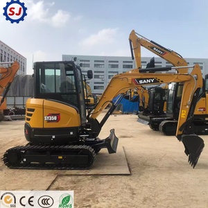 Excavatrice SANY SY35U d'occasion, 3,5 tonnes, équipement de construction économe en carburant, mini-pelle fiable et durable, en stock SY16C SY60C SY75C - Product Image 1