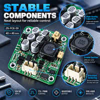 Module de circuit imprimé (PCB) de pilote laser bleu haute puissance ZhonNa TTL PWM pour équipement d'alignement de roues et accessoires