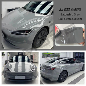 Pellicola <span class=keywords><strong>PPF</strong></span> Colorata in TPU Grigio Nardo 1.52*3M con Garanzia di 10 Anni, Vinile per Car Wrapping, Pellicola per Cambio Colore Completo Carrozzeria, Pellicola Vinilica per Rivestimento Auto - Product Image 5