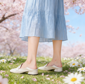 Zapatos de Microfibra para Mujer con Tacón Grueso y Punta Cuadrada - Invierno/Primavera/Otoño/Verano - Product Image 2