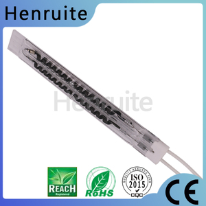 Elemento Calefactor Infrarrojo de Fibra de Carbono Transparente de Doble Tubo de 220 mm y 1000 W para Tostador de Café - Product Image 5