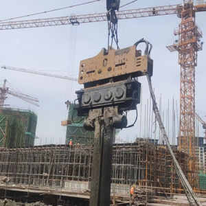 Vibro martello idraulico battipalo foglio di guida martelli vibratori - Product Image 2