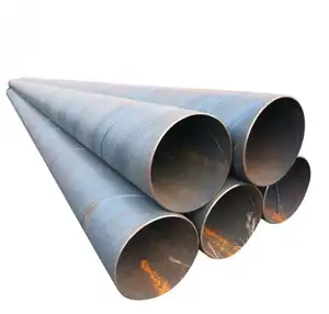 ASTM A252 Spiral Steel Pipe Welded Carbon Steel Pipe 6M 12M Round Section Steel Tubes