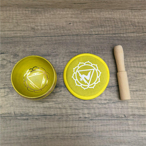 Juego de Cuencos Tibetanos Mini de 8 cm con Cojín y Baqueta de Madera, 8 Opciones de Color para <span class=keywords><strong>Meditación</strong></span>, Tiendas de Regalos, Estudios de Yoga y Minoristas - Product Image 6