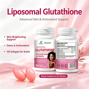 Cápsulas blandas de WinsTown con glutatión liposomal, colágeno y vitamina C para blanquear la piel, equilibrar las hormonas y mejorar la elasticidad de la piel. - Product Image 4