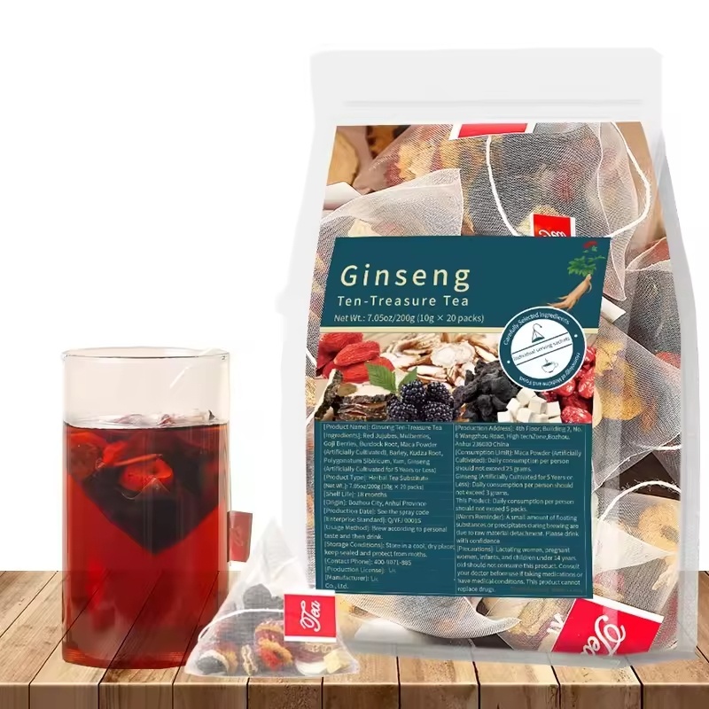 13 Thé au ginseng Shibao
