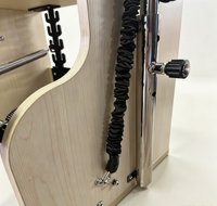 Chaise Wunda de Pilates ajustable MJD, équipement d'entraînement durable pour les projets de rénovation de chaînes de salles de sport et d'entreprises