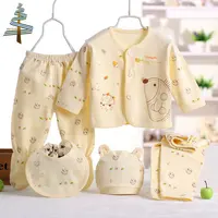 Baby Combed Cotton Clothes, Long Sleeve Pajamas