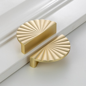 Modern Minimalist Cabinet Door <b>Handles</b> Round Zinc Alloy Durable Wardrobe Furniture <b>Handle</b> And Knob - Product Image 3