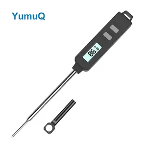 YumuQ miglior Bbq cucina cibo a base di carne termometro digitale utensili da pranzo per campeggio con sonda Logo personalizzato per Grill a Gas