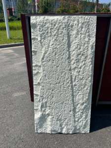 Panneau mural en pierre champignon 3D de style design industriel, revêtement <span class=keywords><strong>extérieur</strong></span> en placage artificiel, pierre PU, fausse <span class=keywords><strong>roche</strong></span> pour murs extérieurs - Product Image 2