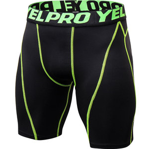Re Mcgreen Star del Fitness maschile ad asciugatura rapida pantaloncini stretti Leggings a compressione elastica pantaloni da allenamento da <span class=keywords><strong>uomo</strong></span> pantaloncini da corsa Comfort - Product Image 2