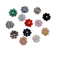 Nouveauté 2026 : Patchs en tissu à fleurs perlées, ornés de cristaux et de sequins pour la décoration de chapeaux, sacs, chaussures et vêtements