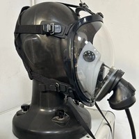 Masque respiratoire intégral de protection contre les gaz pour les pompiers, masque de protection contre les gaz pour les pompiers