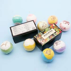 Bombas de Baño Naturales para Niños con Leche, Aceites Esenciales y Flores Secas, Set de Regalo de Lujo, Bolas Efervescentes para SPA, Regalo de Cumpleaños o Día de la Madre - Product Image 3