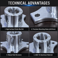 Services de fraisage CNC sur mesure pour pièces et composants en aluminium 6061 et acier inoxydable dans les industries de l'automatisation, de l'automobile et de la médecine