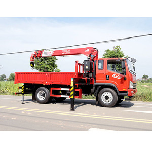 Camion <span class=keywords><strong>grue</strong></span> léger FAW Tiger VH 4x2 avec <span class=keywords><strong>grue</strong></span> hydraulique à flèche droite de 6,3 tonnes Changxing - Product Image 2