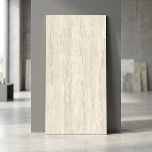 Travertino Classic 600x1200mm, Baldosas de Porcelana Brillante para Piso, Inspiradas en Mármol, para Interiores Modernos - Product Image 4
