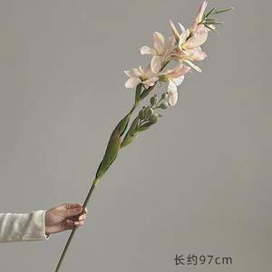 KEWEI T999 Venta caliente de seda de un solo tallo largo Canna lirio <span class=keywords><strong>flores</strong></span> artificiales <span class=keywords><strong>flores</strong></span> tropicales decoración del hogar - Product Image 6