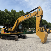 Excavatrice sur chenilles d'occasion à bas prix, d'origine japonaise, Caterpillar CAT323D2L, avec moteur de bonne qualité