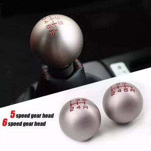 Pommeau de levier de vitesse pour voiture, 5 ou 6 vitesses, rond, en aluminium, transmission manuelle, M10x1.5, antirouille - Product Image 4