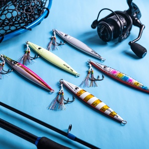 Mồi câu biển sâu Goture 80g 100g 150g 200g 300g, kiểu đứng, có móc phụ, câu nhanh - Product Image 6