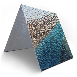 Hoch leistung 1050 1060 3003 5754 H14 Stuck muster Geprägtes Aluminium blech/Platte/Spule/Folien - Product Image 1