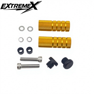 ที่พักเท้าอะลูมิเนียมอัลลอยด์ CNC แบบมีคนขับขี่ ดีไซน์หรูหรา/ธุรกิจ  ผิวเคลือบอะโนไดซ์  ด้านขวา  สำหรับรถจักรยานยนต์ขนาดเล็ก - Product Image 3