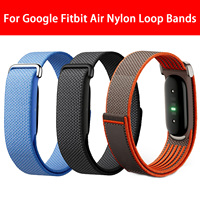 Bracelets élastiques en nylon antibactériens ajustables en gros pour Fitbit Air, bracelet de remplacement pour Google Fitbit Air