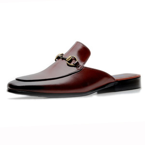 Mocasines de Hombre de Alta Calidad, Estilo Coreano, Zapatos Casuales de Cuero Lefu con Punta Redonda Suave, Estilo Caballero para Otoño - Product Image 2