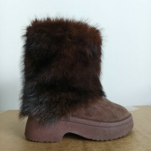 Botas para mujer, zapatos de mujer, botas de nieve, botines de mujer, botas de invierno para mujer - Product Image 6
