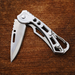 Bochen سعر جيد في الهواء الطلق غير القابل للصدأ شفرة قابلة للطي التخييم جيب صغير قابل للطي الصيد الصغيرة المحمولة سكين Carabiner الفاكهة - Product Image 4