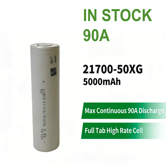 Tenpower 21700 50XG 5000MAH Clindrical Lithium Ion Battery Cells for EBIKE ,ESCOOTE,DRONE ,POWER TOOLS ,TOYS