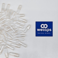 Capsules vides en hydroxypropylméthylcellulose Wecaps 000 transparentes de qualité pharmaceutique avec impression personnalisée