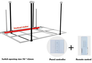 JP Motorhome электрический 220 В горизонтальная или вертикальная панель Переключатель кровать подъемник Rv кровать подъемник - Product Image 4