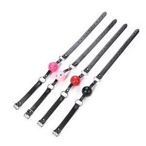 Productos para adultos, ataduras y dispositivos de sujeción para mujeres, mordaza erótica de cuero, mordaza bucal, juguetes alternativos, cinturones de bondage, juguetes alternativos - Product Image 1