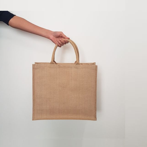 Nouveau sac de shopping pliable écologique de grande capacité, pas cher, réutilisable, pour l'extérieur, en toile blanche, avec logo imprimé, fabriqué au Bangladesh - Product Image 6