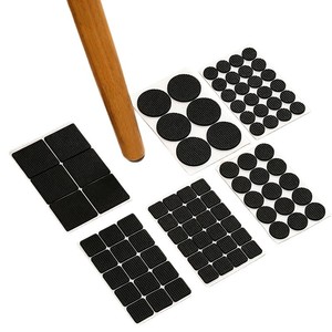 Patins de protection pour meubles Jiongcheng EVA, antidérapants, amortissants, ronds et carrés, autocollants, pour pieds de table et de chaise - Product Image 1