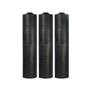 Weed Control Fabric Black Non Woven Geotextile For Gardens Greenhouses Agriculture Water Permeable Breathable HDPE Material - Product Image 1