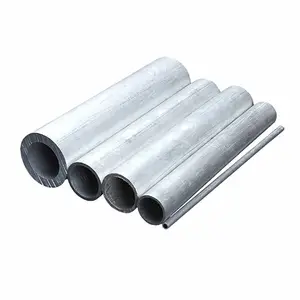 6061 7005 7075 T6 Round Thin Wall Aluminum Pipe Rectangular Anodized Extruded Aluminum Alloy Tubes Pipe